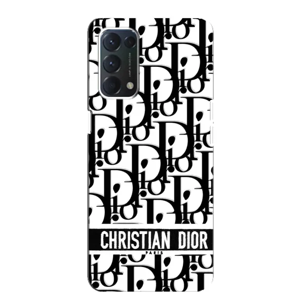 Чехол с рисунком «Christian Dior» для OPPO A74
