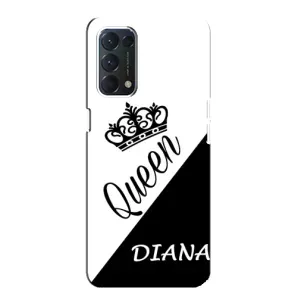 Іменні Жіночі Чохли для OPPO A74 (DIANA)