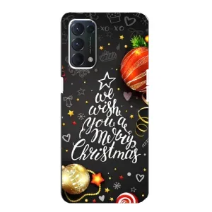 Чехол Новогодняя Елка на OPPO A74 (Елочка)