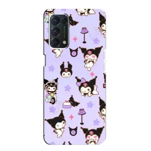 Чехол с персонажем Куроми на OPPO A74 (Фон Куроми)