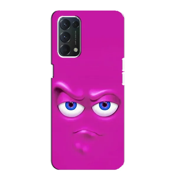 Чехол с рисунком «Хитрая мордочка» для OPPO A74