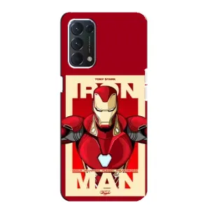Чохол Супергерой Залізна Людина на OPPO A74 (Iron man)