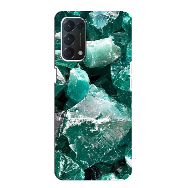 Чехол с рисунком «Изумруд» для OPPO A74