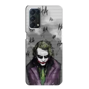 Чохли з картинкою Джокера на OPPO A74 (Joker клоун)
