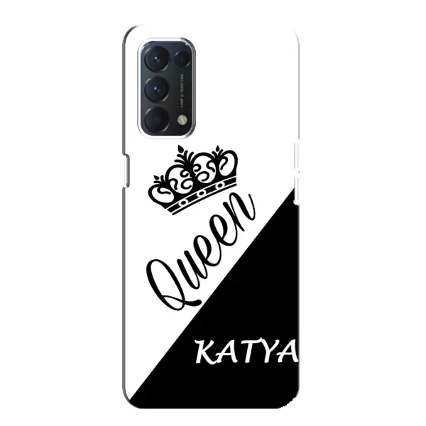 Чехол с рисунком «KATYA» для OPPO A74