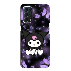 Чехол с персонажем Куроми на OPPO A74 (Куроми на черном)