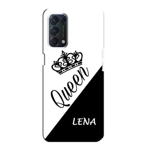 Чехол с рисунком «LENA» для OPPO A74