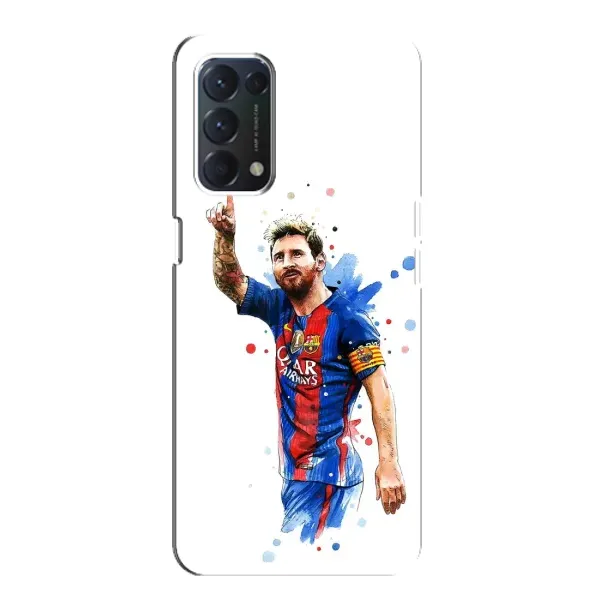 Чехол с рисунком «Leo Messi» для OPPO A74