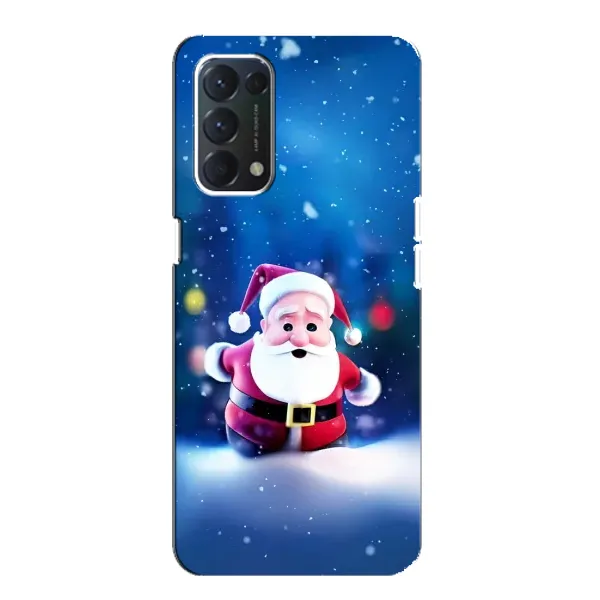 Чехол с рисунком «Маленький Дед Мороз» для OPPO A74