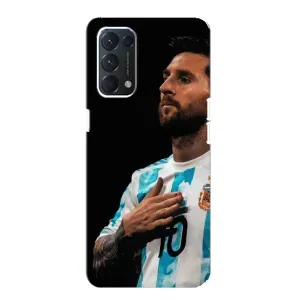 Чохли Лео Мессі Аргентина для OPPO A74 (Мессі Капітан)