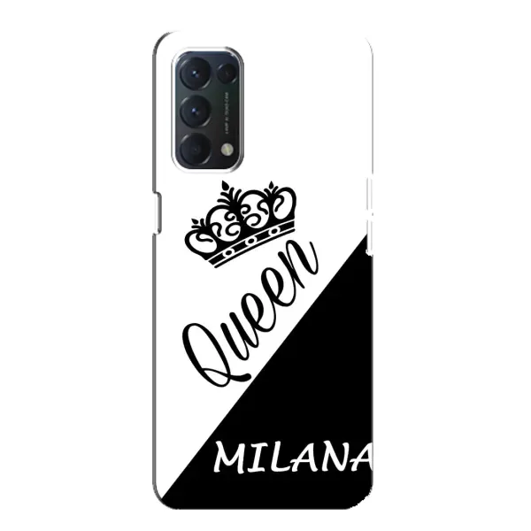 Чехол с рисунком «MILANA» для OPPO A74