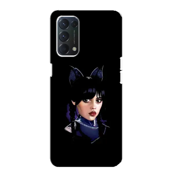 Чехол с рисунком «Милая Уэнсдей» для OPPO A74 Чехол с рисунком «Милая Уэнсдей» для OPPO A74
