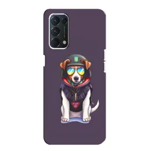 Чехол с принтом Собаки Патрон для OPPO A74 (Модный Патрон)