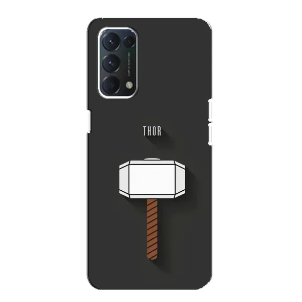 Чехол с рисунком «Молот Тора» для OPPO A74