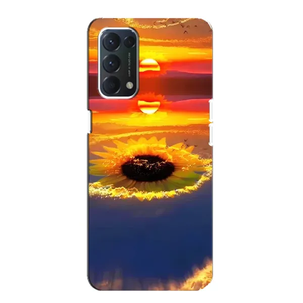 Чехол с рисунком «Небо подсолнух» для OPPO A74 Чехол с рисунком «Небо подсолнух» для OPPO A74