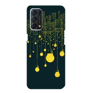 Силиконовые Чехлы Любимому человеку для OPPO A74 (Ночной город)