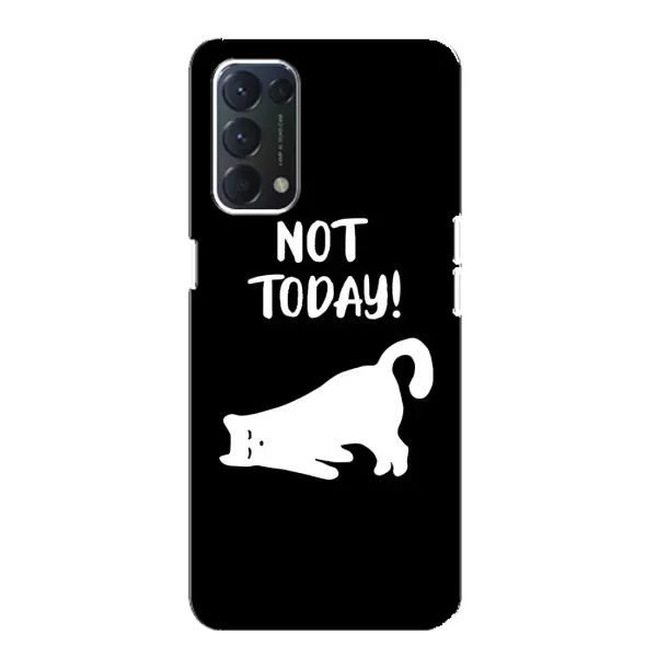 Чехол с рисунком «Not Today» для OPPO A74 Чехол с рисунком «Not Today» для OPPO A74