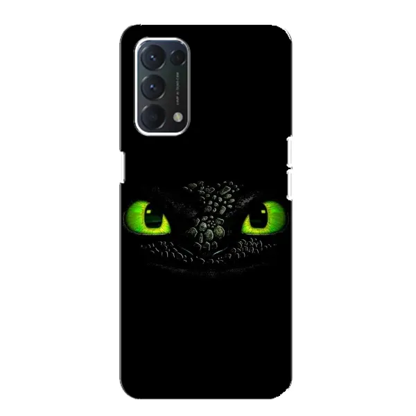 Чехол с рисунком «Глаза Беззубика» для OPPO A74 Чехол с рисунком «Глаза Беззубика» для OPPO A74