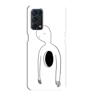 Чохли з сенсом на OPPO A74 (Пустота)