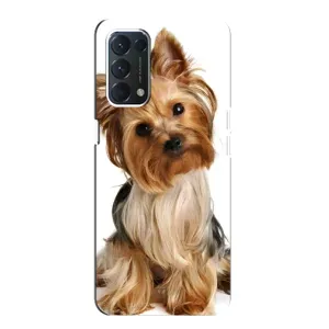 Чехол (ТПУ) Милые собачки для OPPO A74 (Собака Терьер)