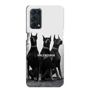 Чехол ДОБЕРМАН для OPPO A74 (Три добермана)