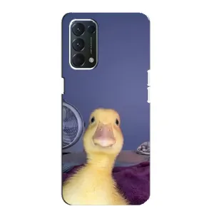 Бампер з принтом Меми для OPPO A74 (Качка)