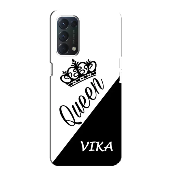 Чехол с рисунком «VIKA» для OPPO A74