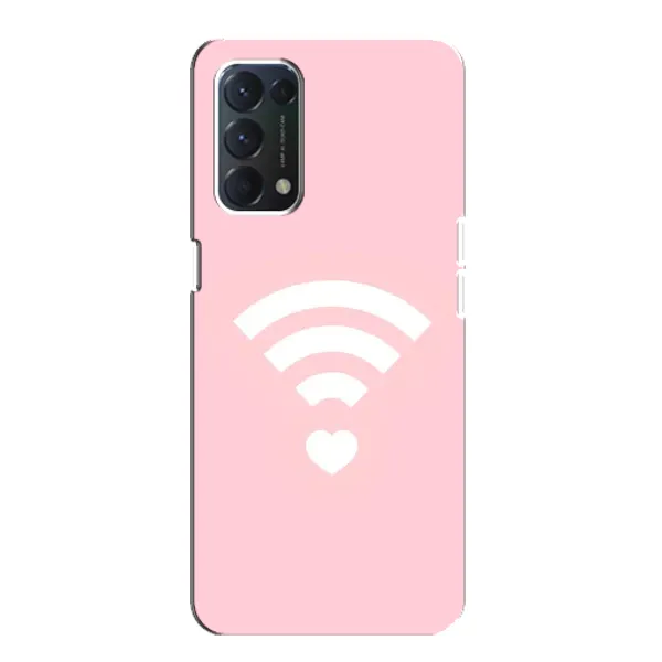 Чехол с рисунком «WiFi Love» для OPPO A74 Чехол с рисунком «WiFi Love» для OPPO A74