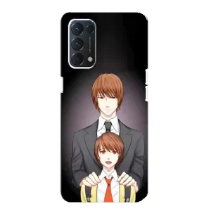 Чехол с персонажами АНИМЕ на OPPO A74 (Ягами вырос)