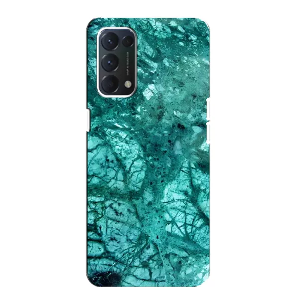 Чехол с рисунком «Зеленый мрамор» для OPPO A74 Чехол с рисунком «Зеленый мрамор» для OPPO A74