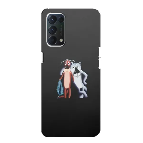 Чехол с рисунком «Шо, опять» для OPPO A74