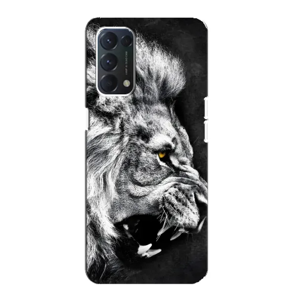 Чехол с рисунком «Злой ЛЕВ» для OPPO A74