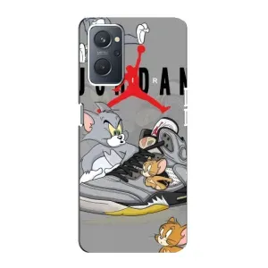 Силиконовый Чехол Nike Air Jordan на Оппо А76 (Air Jordan)