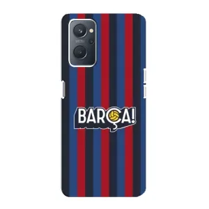 Чехол для Oppo A76 (Барселона) (BARCA)
