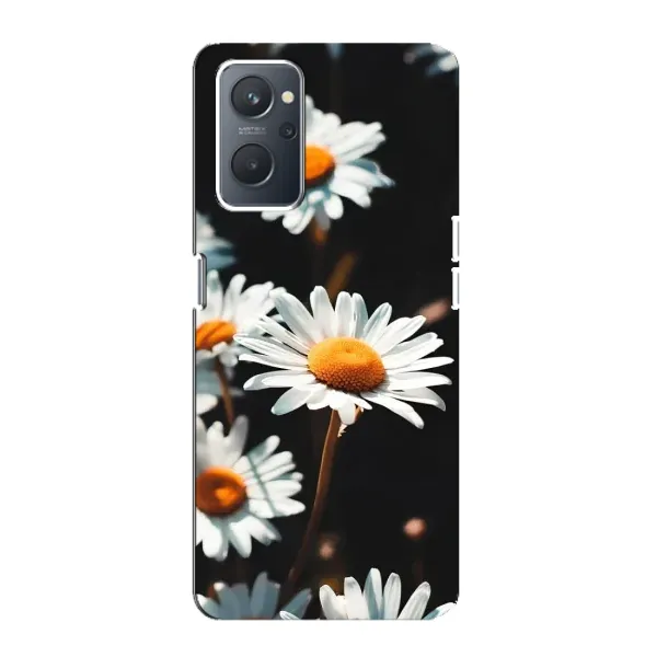 Чехол с рисунком «Белые ромашки» для OPPO A76 Чехол с рисунком «Белые ромашки» для OPPO A76