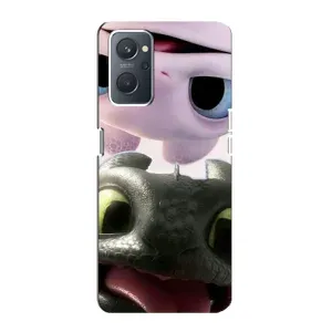 Чехол дракон Беззубик для Oppo A76 (Беззубик и Дневная Злость)