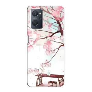 Чохол з картинкою Сакури на Oppo A76 (Чайна церемонія)