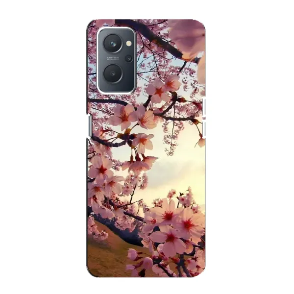 Чехол с рисунком «Цветущая сакура» для OPPO A76 Чехол с рисунком «Цветущая сакура» для OPPO A76