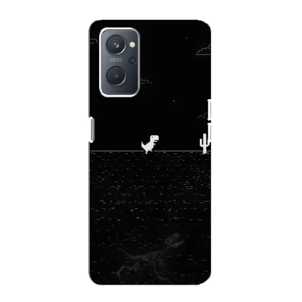 Чехол с рисунком «Динозаврик» для OPPO A76 Чехол с рисунком «Динозаврик» для OPPO A76