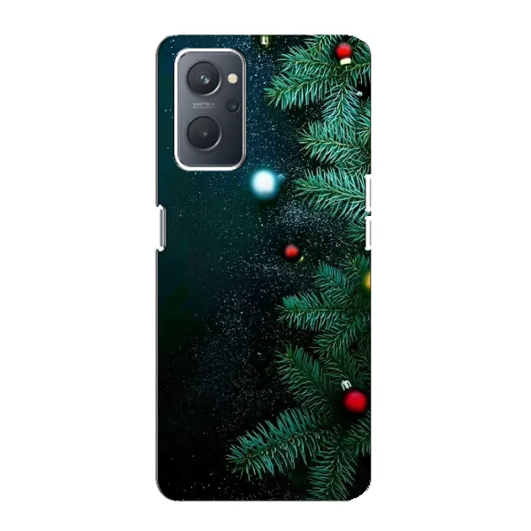 Чехол с рисунком «Елка» для OPPO A76