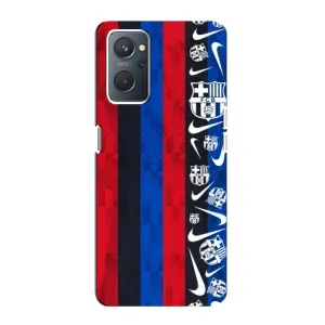 Чехол для Oppo A76 (Барселона) (Фанат Барсы)