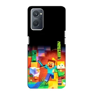 Чохли для Oppo A76 (Персонажі МайнКрафт) (Герой Майнкрафт)