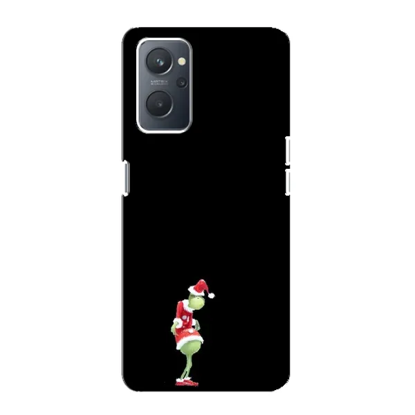 Чехол с рисунком «Гринч на чорном» для OPPO A76