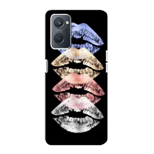 Чехол Стильные девушки на Oppo A76 (Губы)