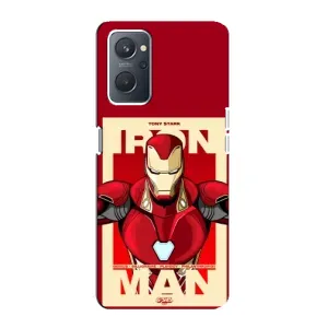 Чехол Супергерой Железный человек на Oppo A76 (Iron man)