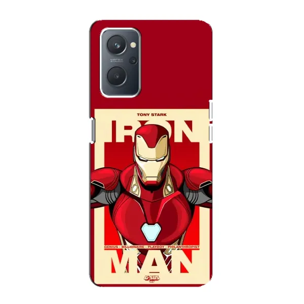 Чехол с рисунком «Iron man» для OPPO A76 Чехол с рисунком «Iron man» для OPPO A76