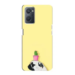 Бампер для Oppo A76 з картинкою "Песики" (Кактус на голові)