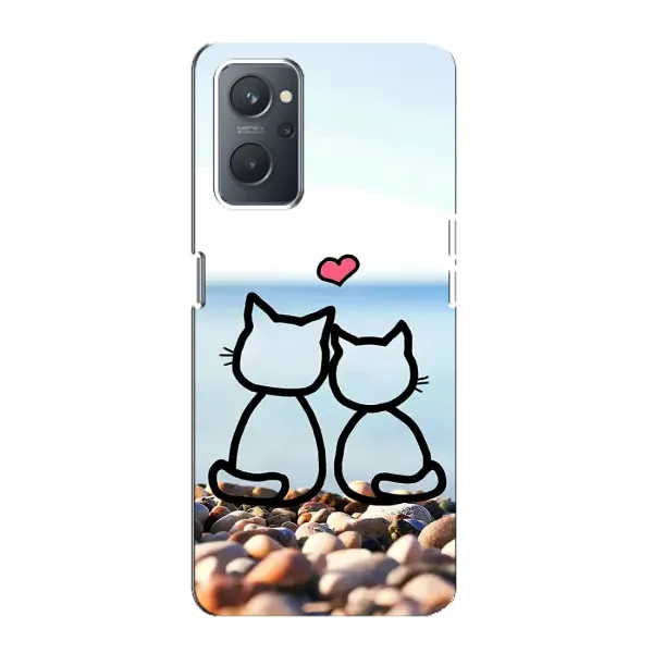 Чехол с рисунком «Котейки» для OPPO A76 Чехол с рисунком «Котейки» для OPPO A76