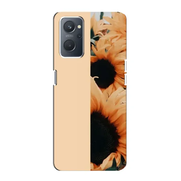 Чехол с рисунком «Красивые подсолнухи» для OPPO A76 Чехол с рисунком «Красивые подсолнухи» для OPPO A76