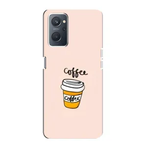 Чехол с изображением вкусной еды для Oppo A76 (Кружка кофе)